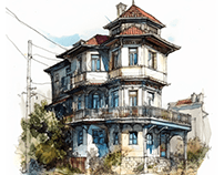 Architecture Constructed with Watercolors .02