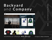 Backyard & Company // eCommerce Lifestyle Website