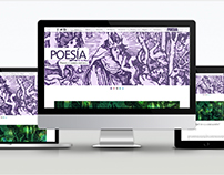 Diseño web: Revista POESIA (2016)