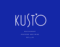 Kusto restaurant | brand identity design