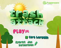 Trash Attack Game Tupperware Concept