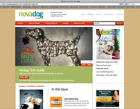 Northern Virginia Dog Magazine Web Site Redesign