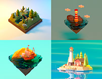 Low poly (1 part)