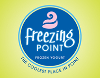 Logo for a self-serve frozen yogurt shop