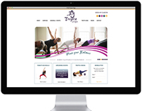 Website design for Yoga Studio