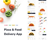 Pizza And Food Delivery App Design