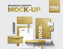 Brand Identity Mockup | Free PSD