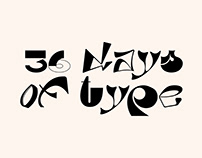 36 Days of type / 2020 / free typeface