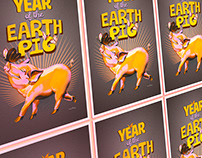Happy Year of the Earth Pig, and Piglets!
