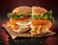 KFC Zinger Mozzarella Burger
