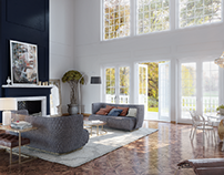 Neoclassic livingroom
