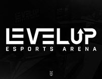 LEVEL UP Esports Arena - Official Brand Identity