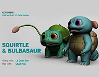 Squirtle & Bulbasaur - Chan Huy