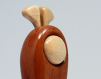PEARGIR - 4" Wood Toy by pepe