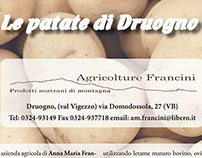 Le "Patate di Druogno" - Azienda Agricola Francini