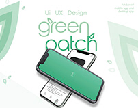 green patch - UI UX design