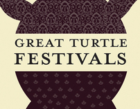 Great Turtle Festivals visual identity redesign