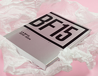 La BF15 2015-2004, editorial design