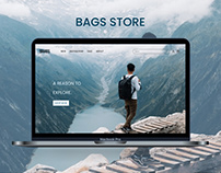 Bags store UI/UX concept