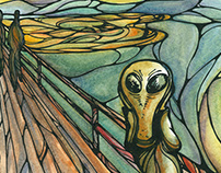 The Scream in Roswell