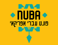 NUBA hebrew african font