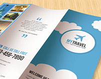 Travel Business Trifold Brochure