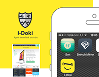i-doki.com website UI/UX redesign