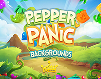 Pepper Panic Backgrounds