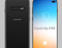 Samsung galaxy S10 Plus mock-up Download