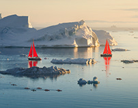 Frozen beauty of Greenland