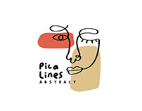 Pica Lines Abstract
