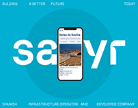 Sacyr | Corporate website redesign