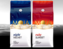 "MOIA" COFFEE. Packaging Design.