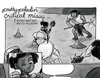 Pretty Paladin Critical Missy Preview Pages