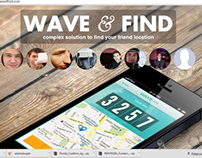 Wave&Find - Using GPS and PIN Code - Just Wave and Find