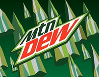Mountain Dew animated logo