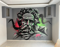 Zeus Mural