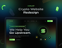 COINLIST - Crypto Website Redesign
