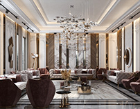 Luxury Reception design in Kuwait City