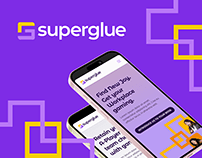 SuperGlue Brand Identity & Website Design