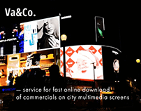 Service for online download of commercials