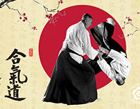 Aikido Foundation's flyer & cover design