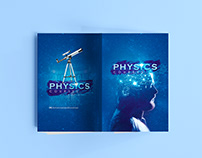 Physics book cover design