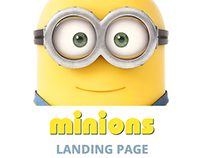 Minions! Landing Page