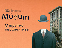 Advertising campaign – teaser Ad "MODUM"