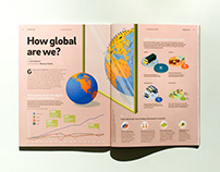 Infographic: How global are we / Think:Act magazine