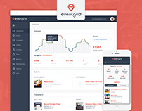 Eventgrid UI Dashboard and Landing Page