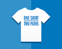 SF Goodwill | Infographic - One Shirt, Two Paths