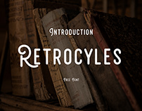 Free Font - Retrocycles