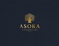 Asoka Restaurant and Bar identity